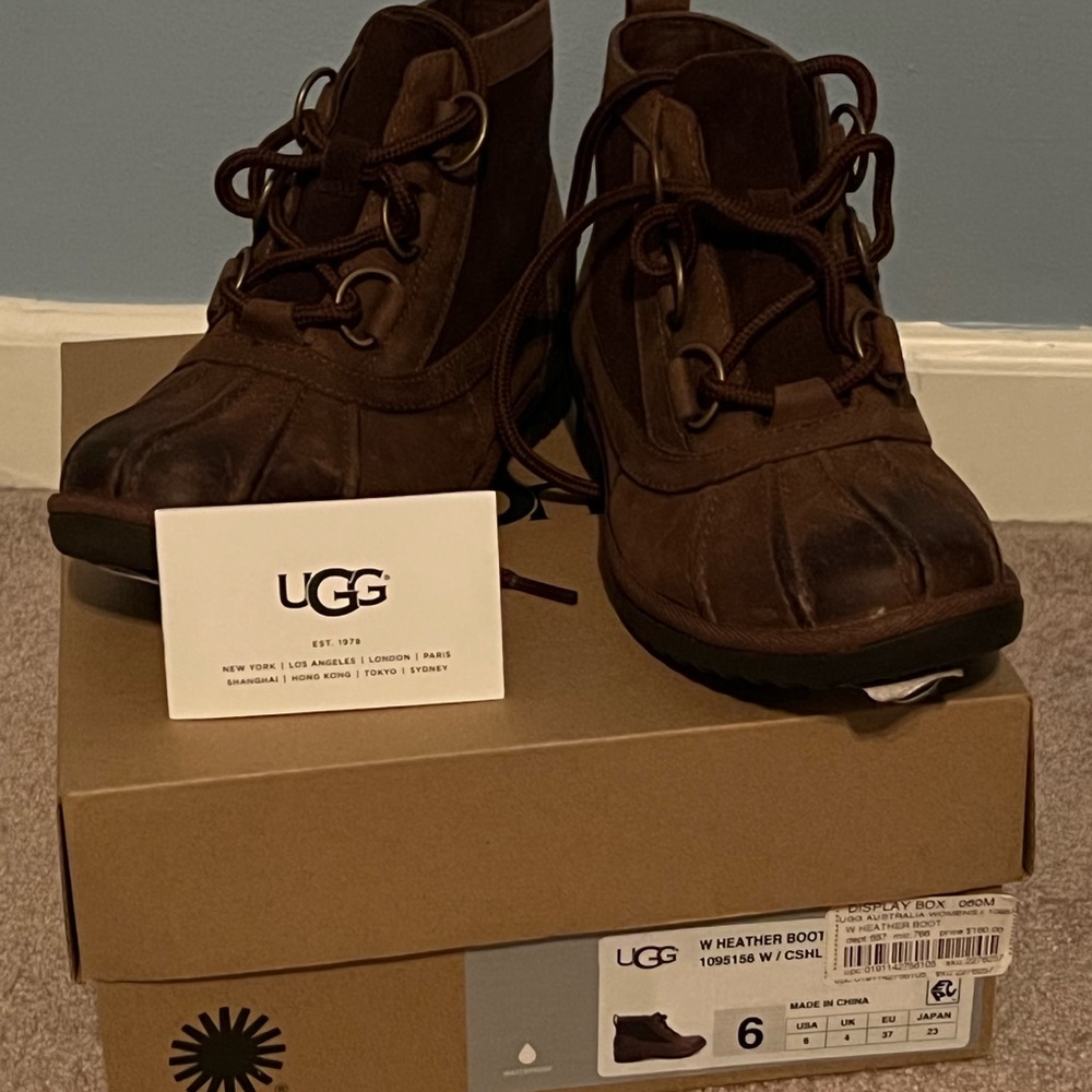 Brown UGG Booties